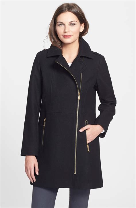 michael kors wool cape coat|Michael Kors winter coats sale.